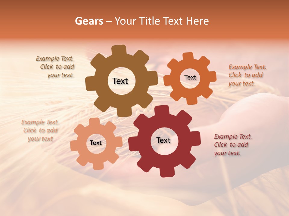 Hands Meal Taking PowerPoint Template