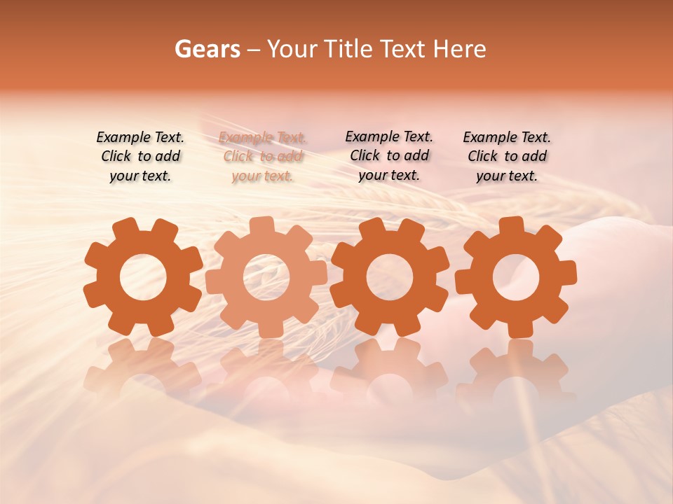 Hands Meal Taking PowerPoint Template