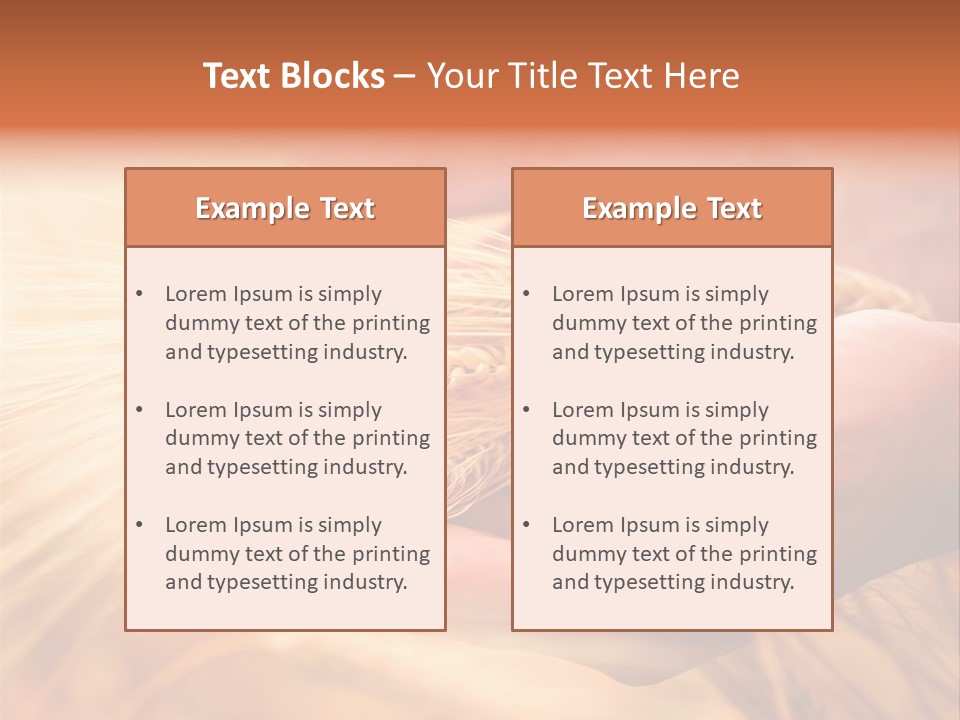 Hands Meal Taking PowerPoint Template