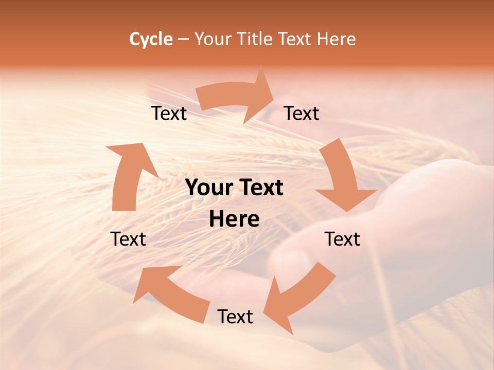 Hands Meal Taking PowerPoint Template