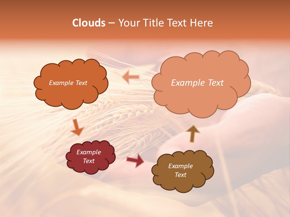 Hands Meal Taking PowerPoint Template