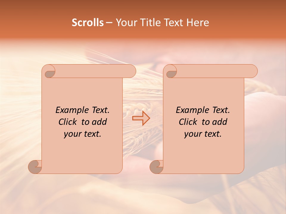 Hands Meal Taking PowerPoint Template