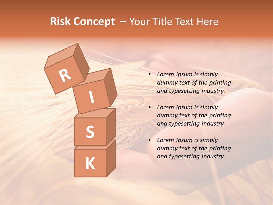 Hands Meal Taking PowerPoint Template