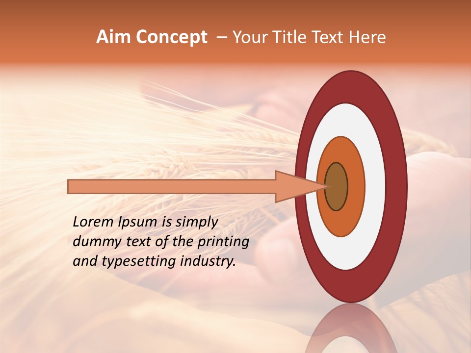 Hands Meal Taking PowerPoint Template