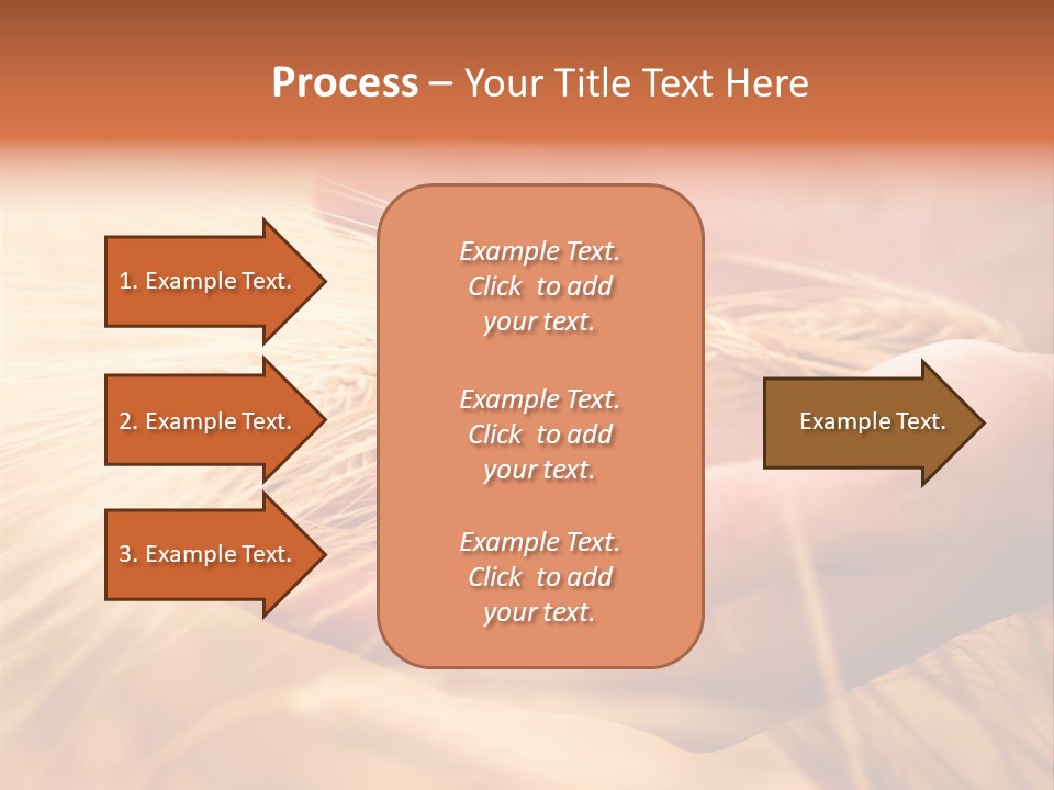 Hands Meal Taking PowerPoint Template