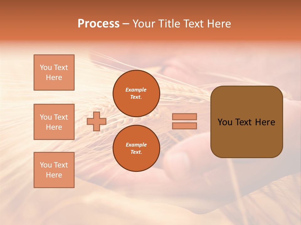 Hands Meal Taking PowerPoint Template