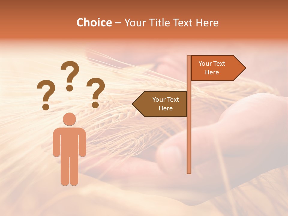 Hands Meal Taking PowerPoint Template