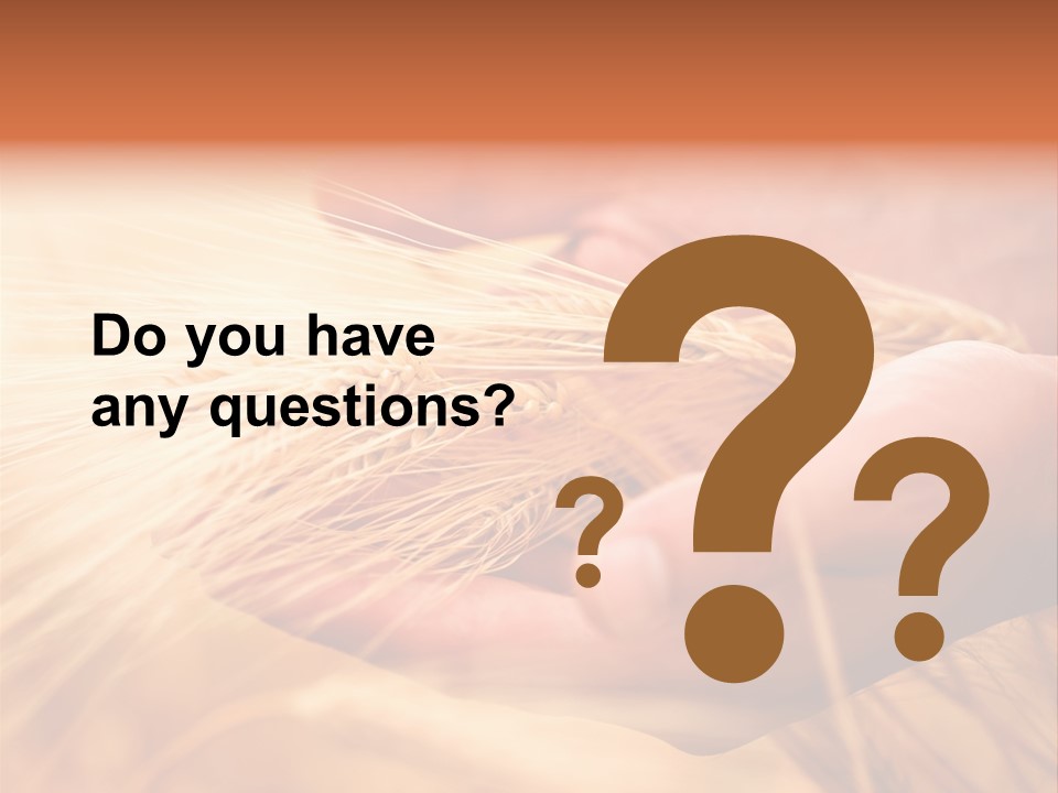 Hands Meal Taking PowerPoint Template