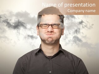 Air Gross Cloud PowerPoint Template