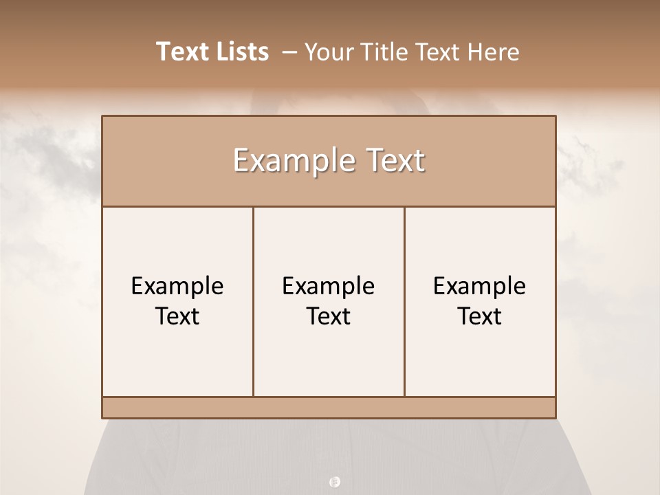 Air Gross Cloud PowerPoint Template