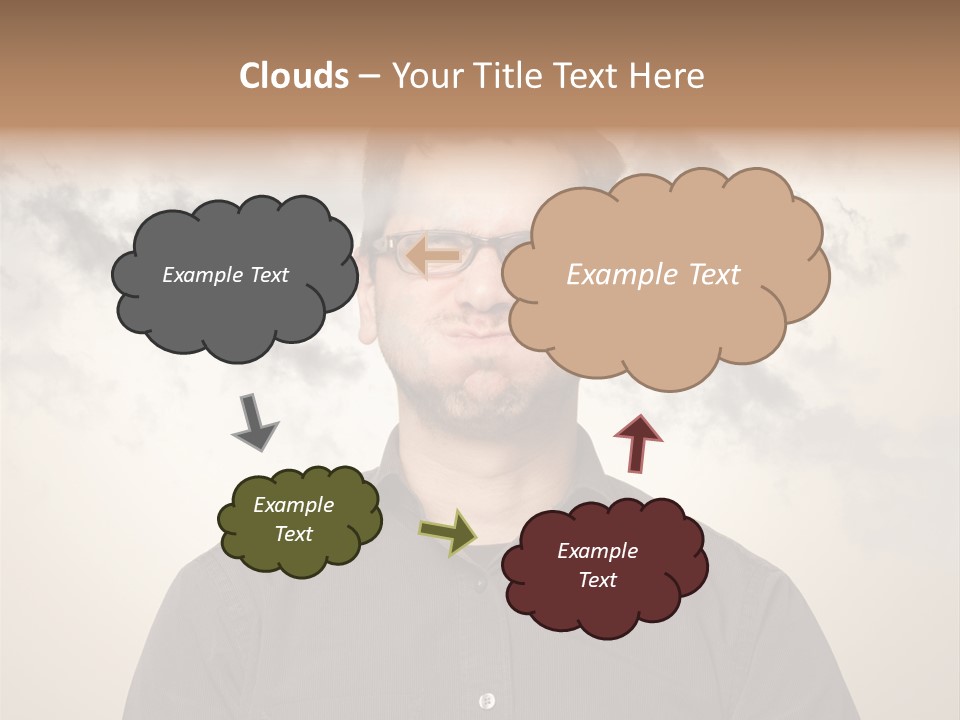 Air Gross Cloud PowerPoint Template