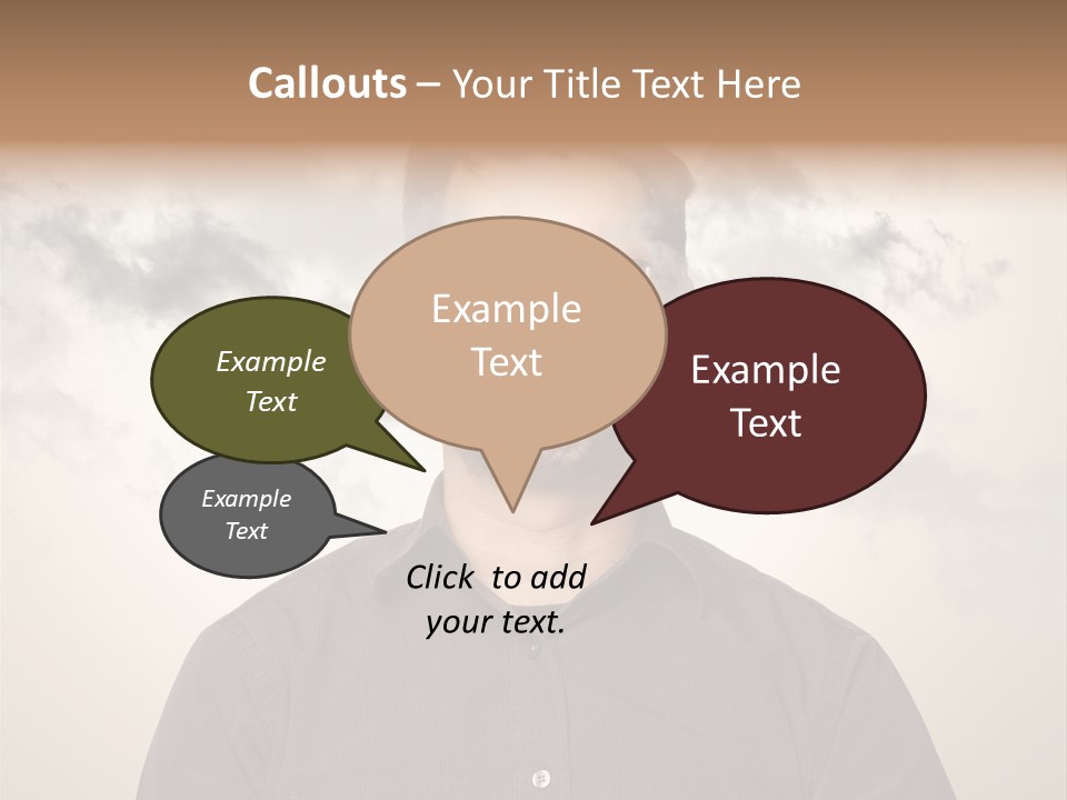 Air Gross Cloud PowerPoint Template