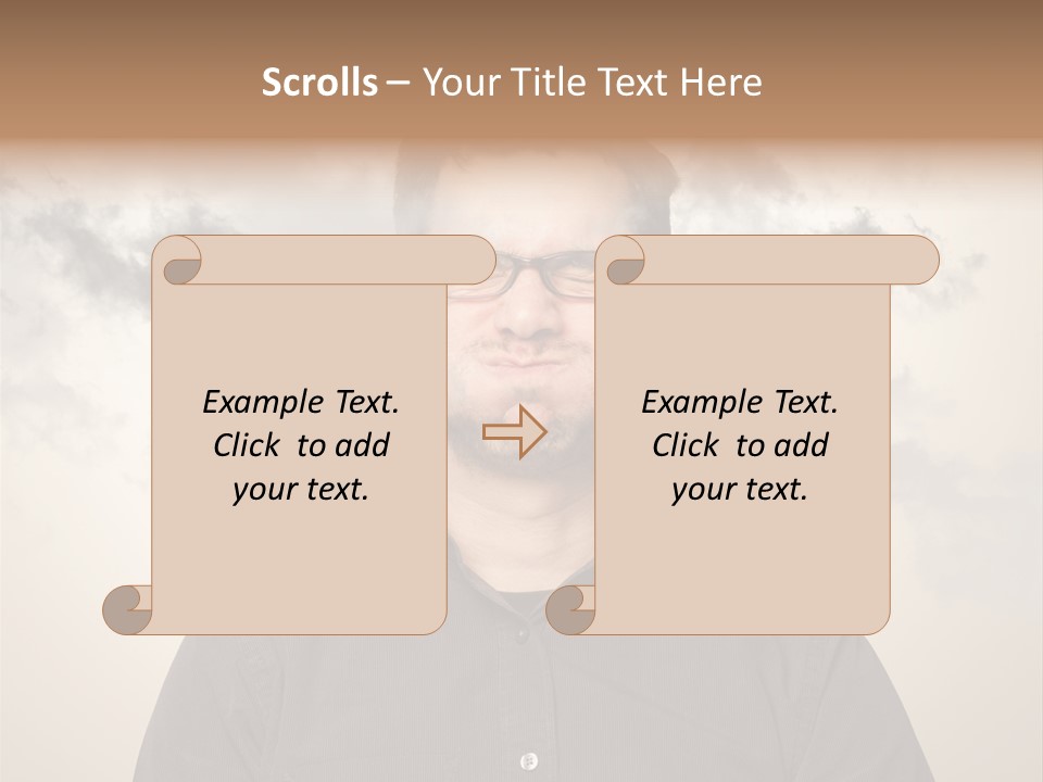 Air Gross Cloud PowerPoint Template