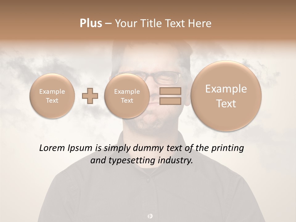 Air Gross Cloud PowerPoint Template