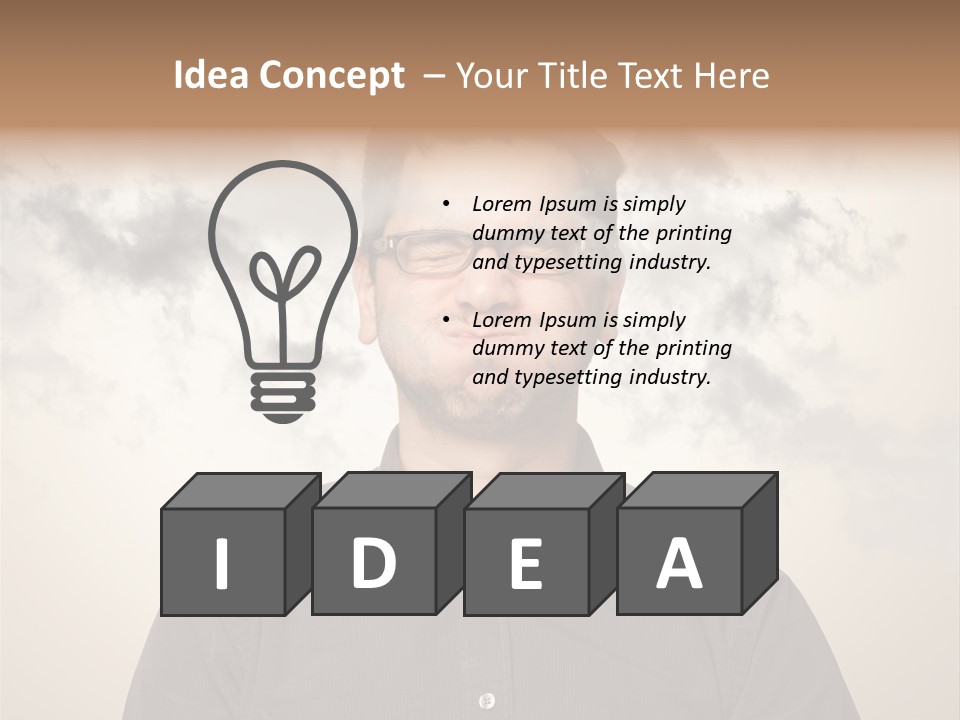Air Gross Cloud PowerPoint Template