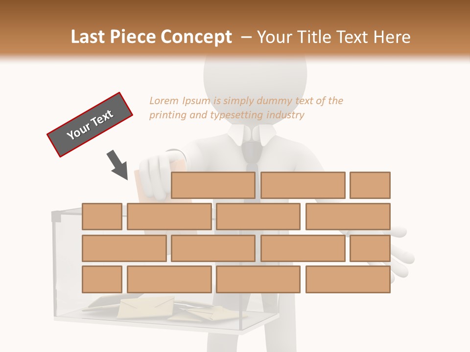 Yes Man Republican PowerPoint Template