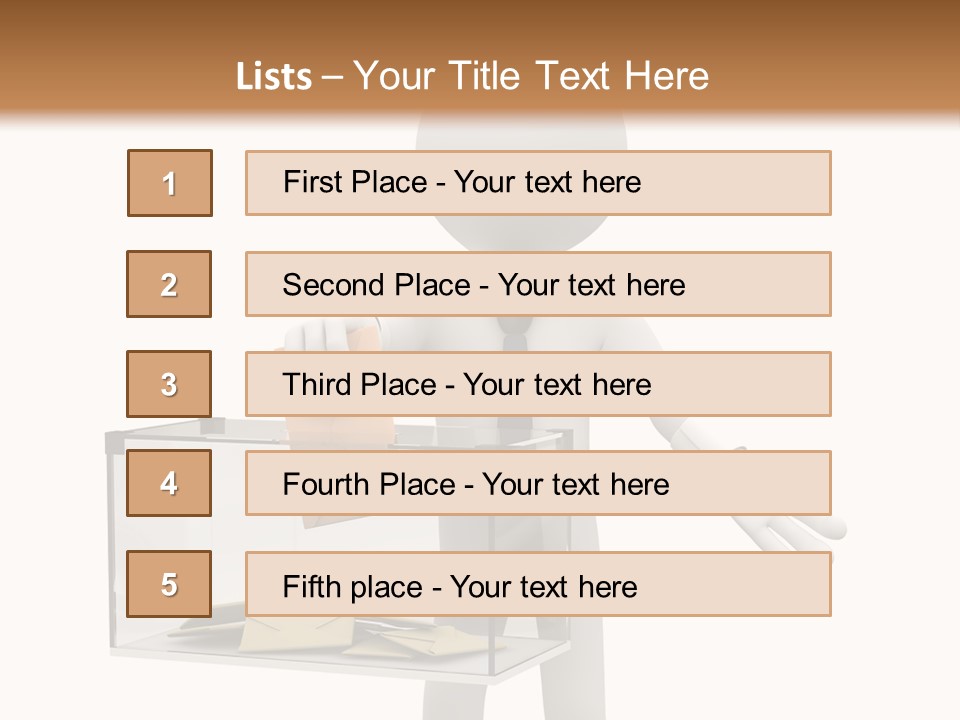 Yes Man Republican PowerPoint Template
