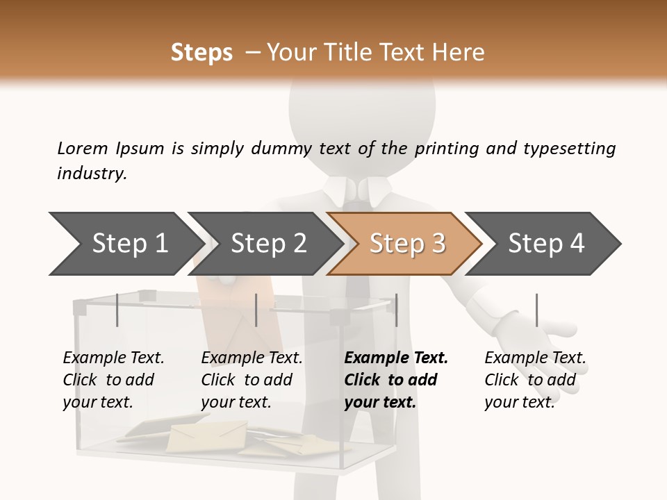Yes Man Republican PowerPoint Template