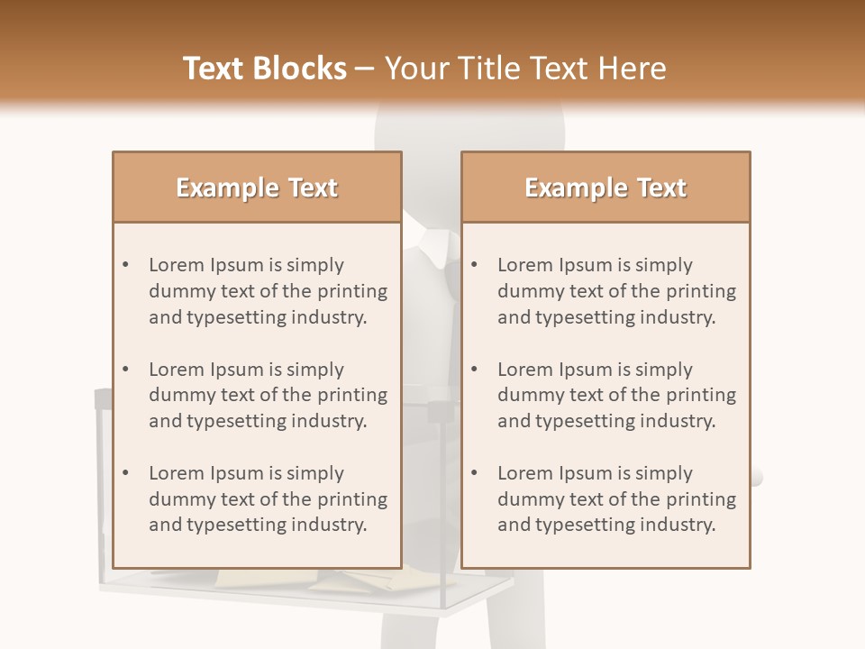 Yes Man Republican PowerPoint Template