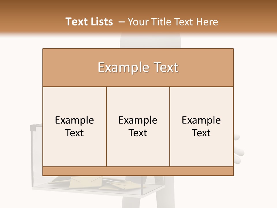 Yes Man Republican PowerPoint Template