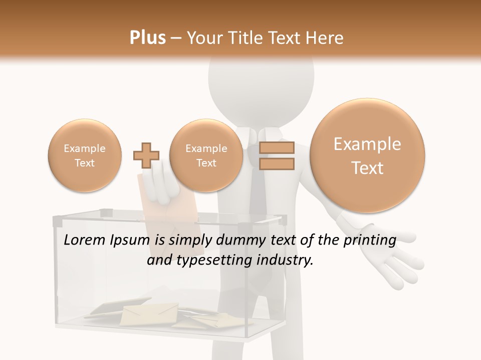 Yes Man Republican PowerPoint Template