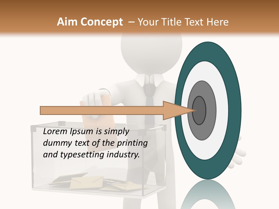 Yes Man Republican PowerPoint Template