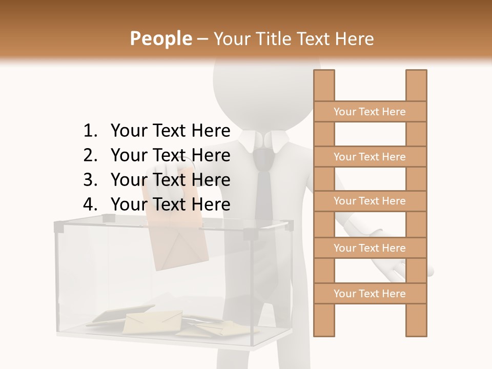 Yes Man Republican PowerPoint Template