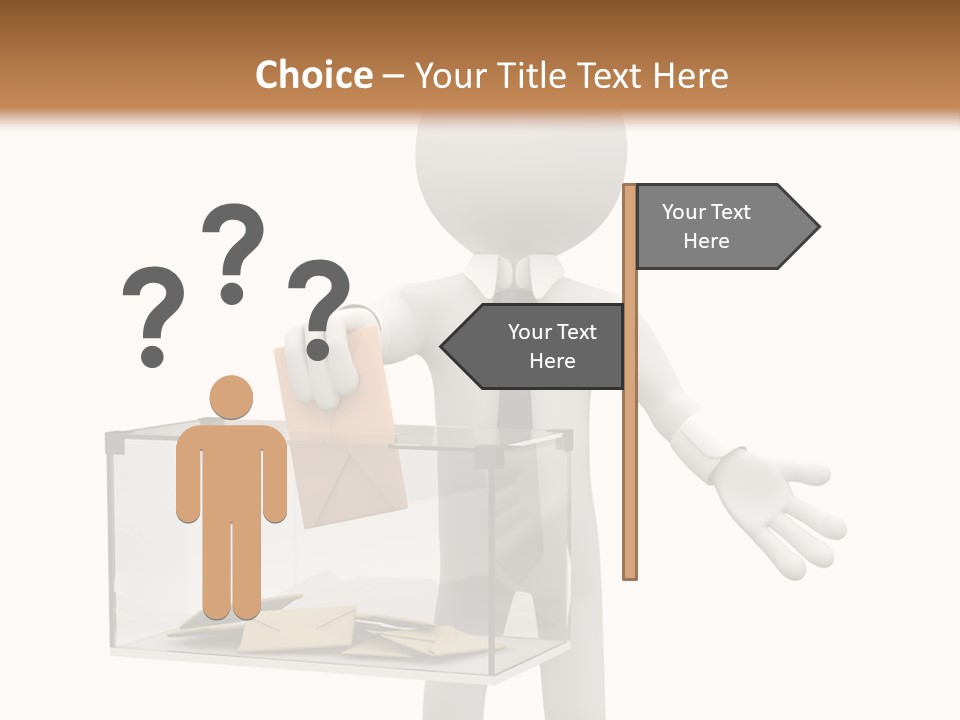 Yes Man Republican PowerPoint Template