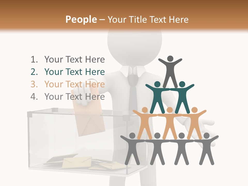 Yes Man Republican PowerPoint Template