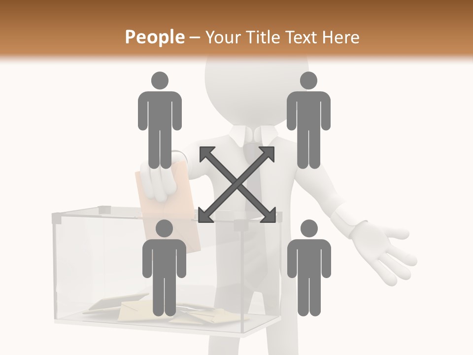 Yes Man Republican PowerPoint Template