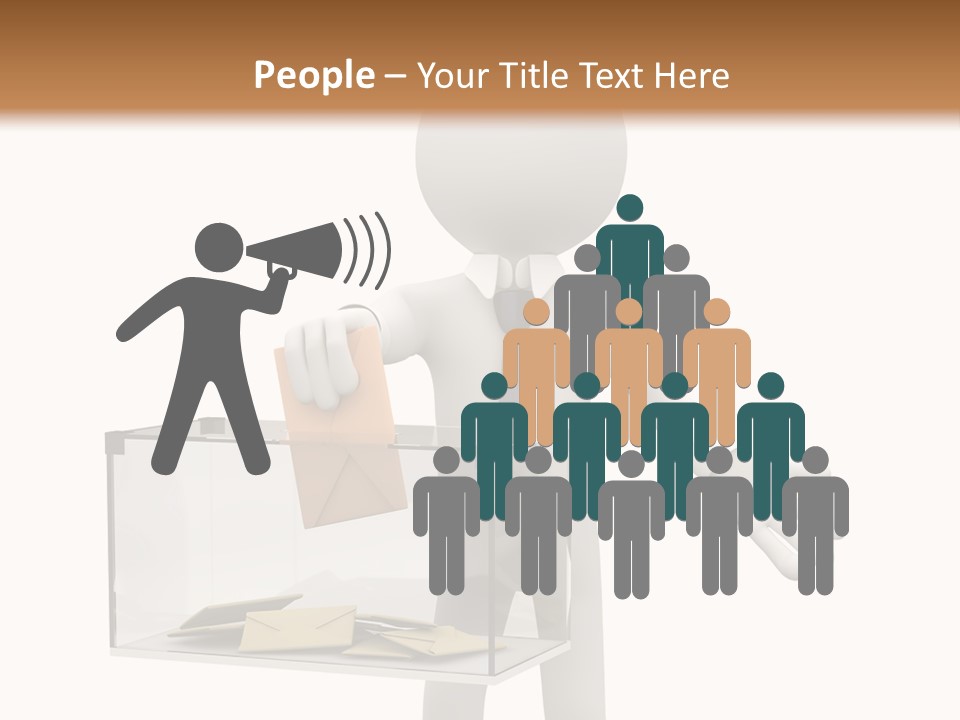 Yes Man Republican PowerPoint Template