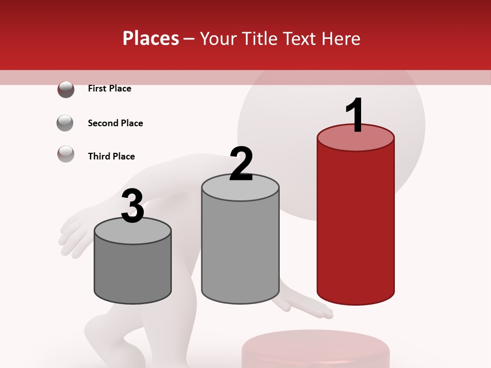Red Press Render PowerPoint Template