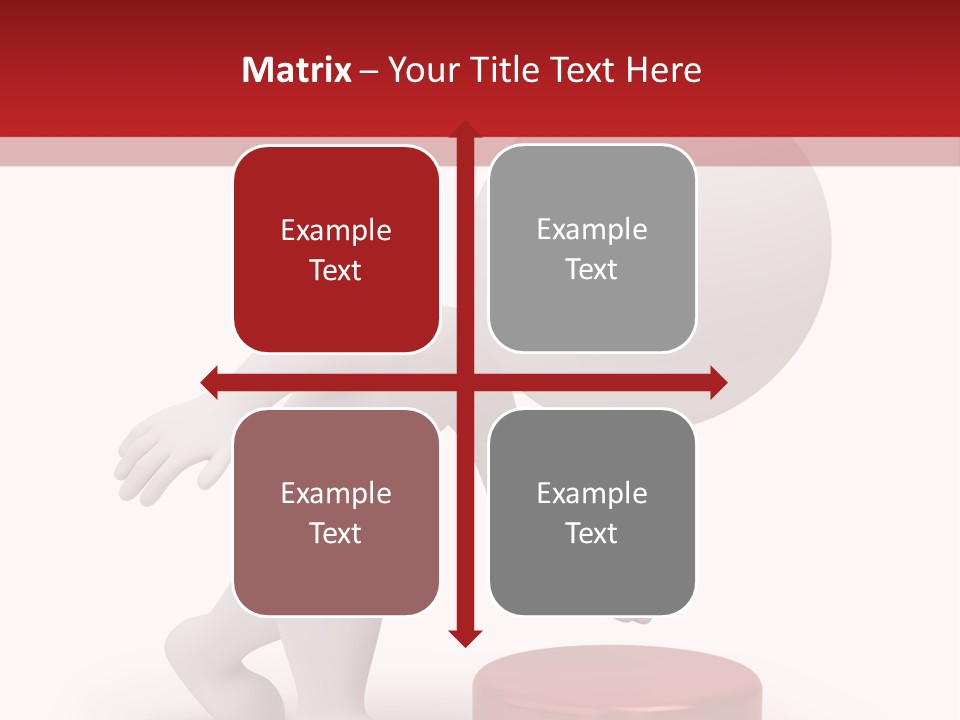 Red Press Render PowerPoint Template