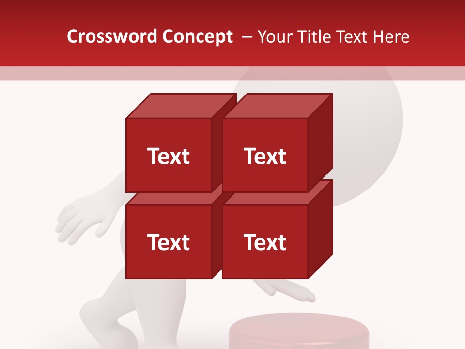 Red Press Render PowerPoint Template