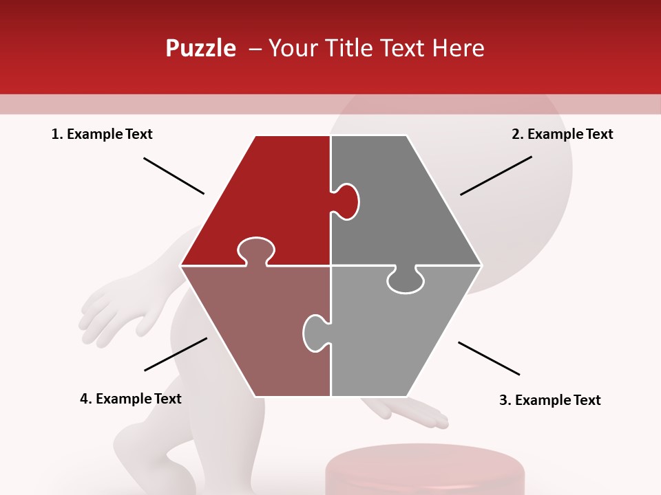 Red Press Render PowerPoint Template