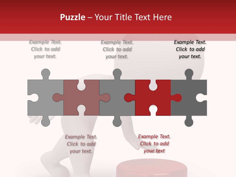 Red Press Render PowerPoint Template