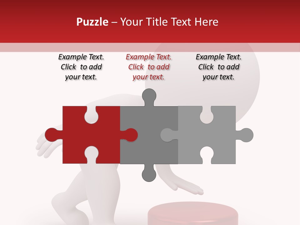 Red Press Render PowerPoint Template