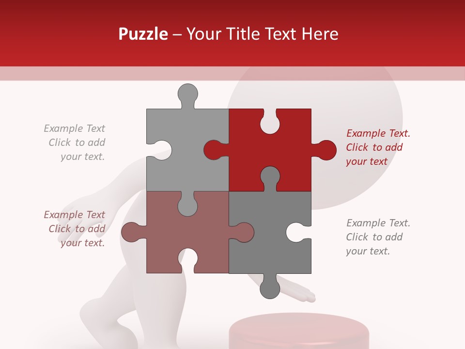 Red Press Render PowerPoint Template
