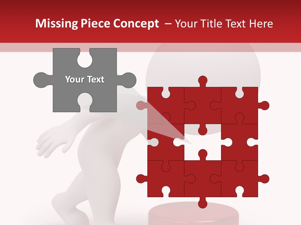 Red Press Render PowerPoint Template