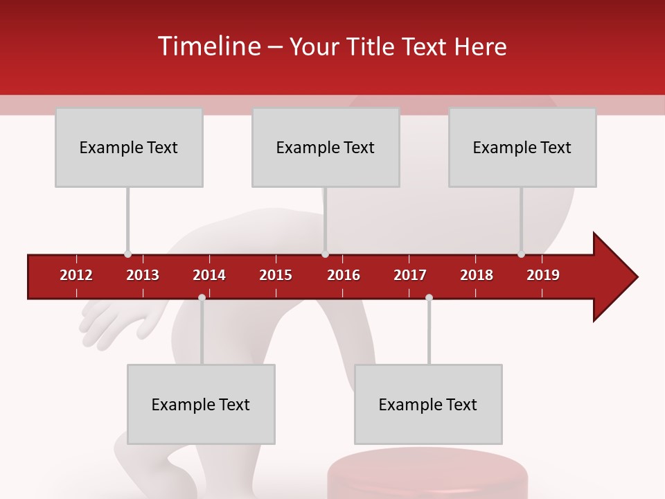 Red Press Render PowerPoint Template
