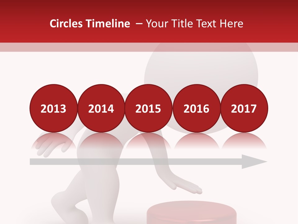 Red Press Render PowerPoint Template