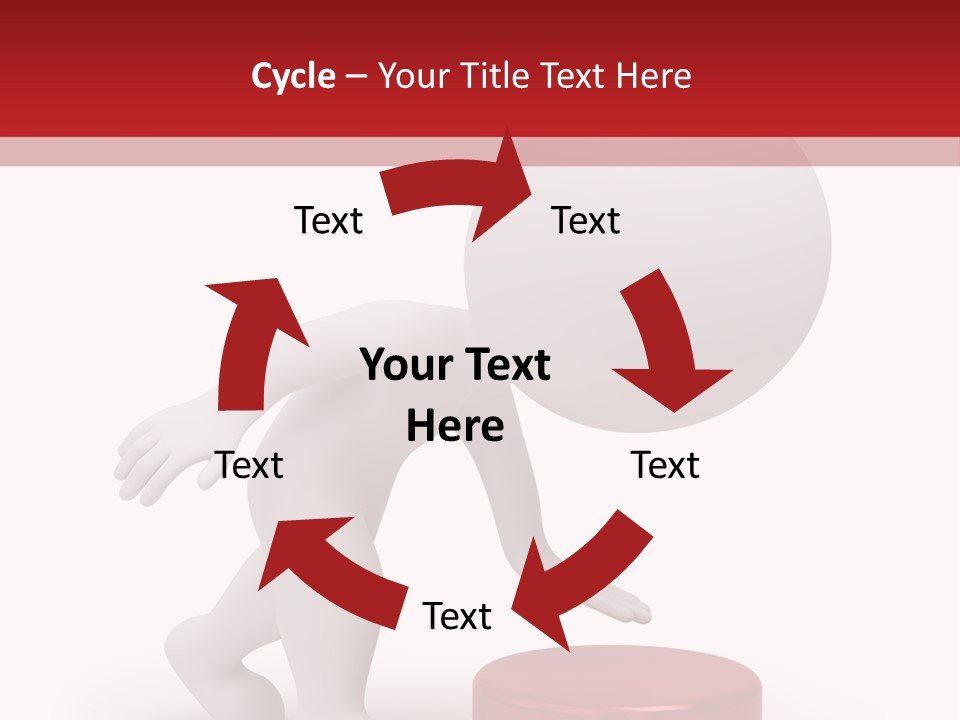 Red Press Render PowerPoint Template