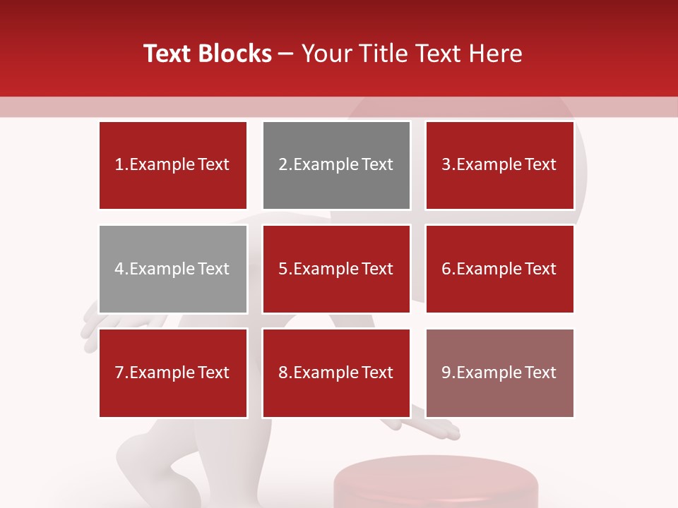 Red Press Render PowerPoint Template