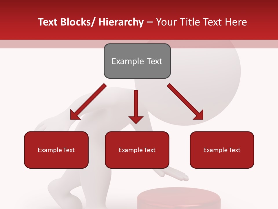 Red Press Render PowerPoint Template