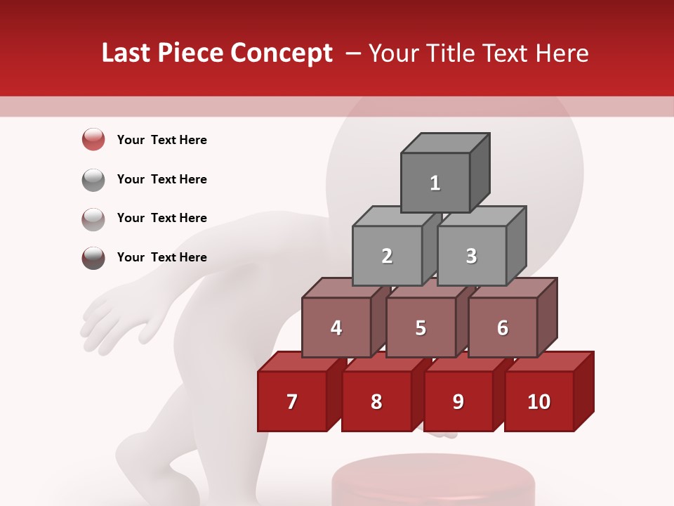 Red Press Render PowerPoint Template