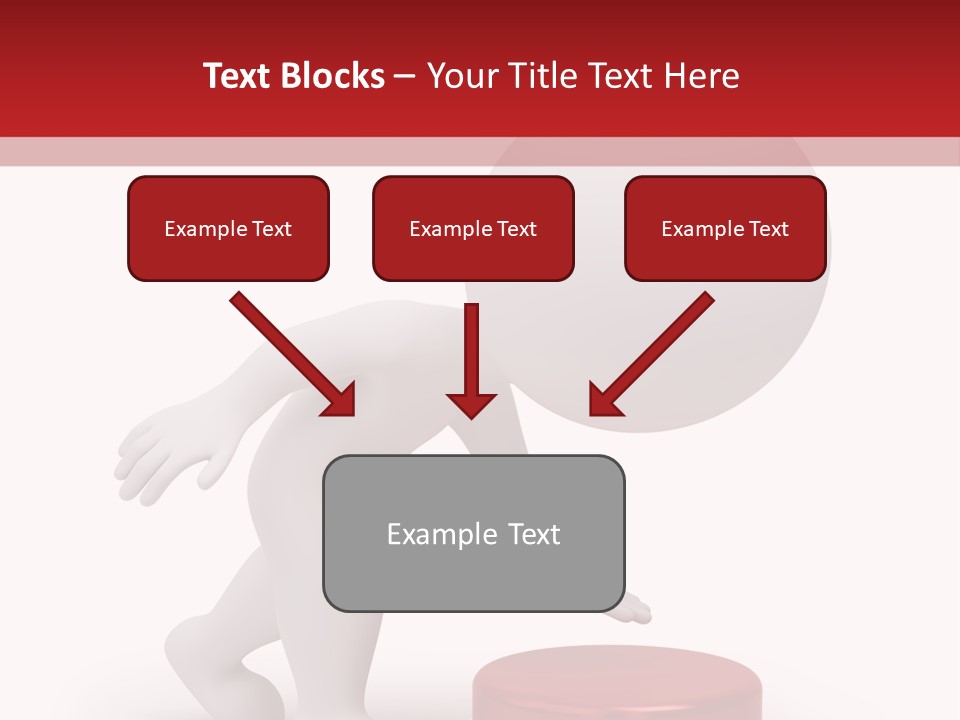 Red Press Render PowerPoint Template