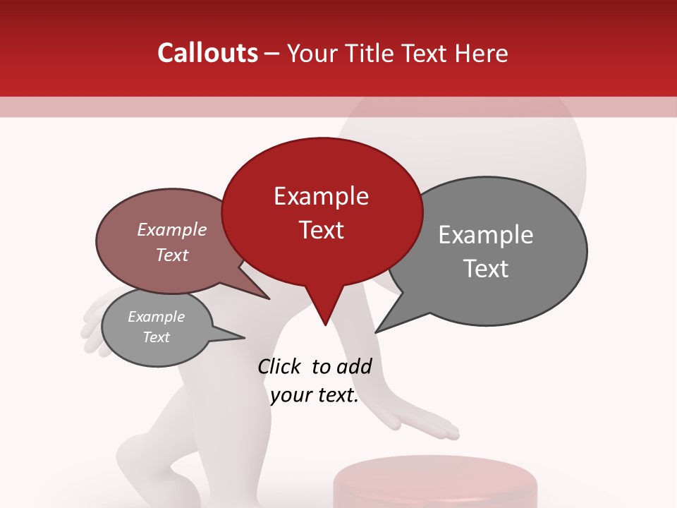 Red Press Render PowerPoint Template
