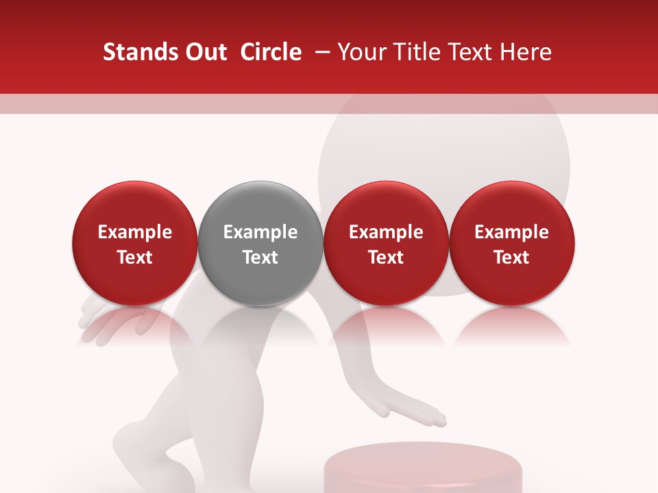 Red Press Render PowerPoint Template
