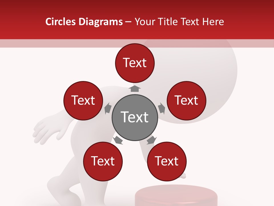 Red Press Render PowerPoint Template