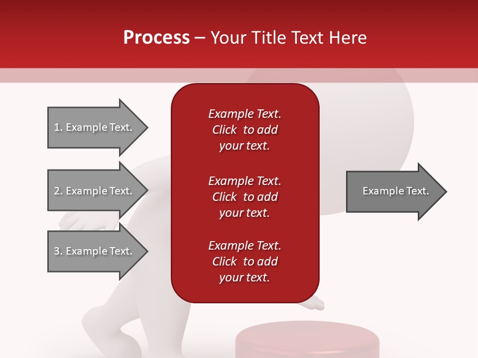 Red Press Render PowerPoint Template